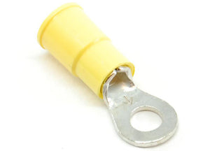12-10 gauge ring terminal, #10 hole, yellow