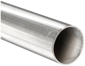 12 inch stainless steel tubing, 1/2 inch OD, 0.020-0.035 inch wall thickness