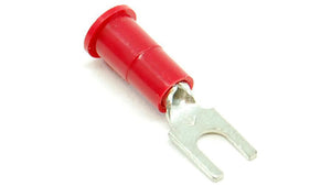 22-18 gauge #6 narrow spade terminal, red