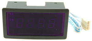 3 digit blue LED digital panel volt meter 700V AC, 5V DC supply