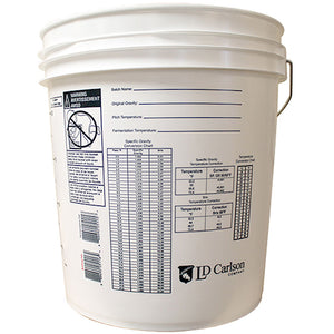 7.9 gallon plastic food grade fermentation bucket