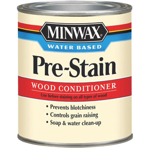 946mL (1 quart) can of MinWax pre-stain wood conditioner