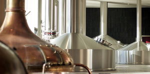 Westmalle stainless Steinecker brewhouse installed in 2016 alongside the (now decommissioned) copper kettles