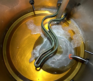 Wort collecting in the Boil Kettle