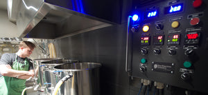 Brewing an experimental beer in The Electric Brewery