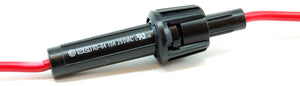 In-line fuse holder for 6.3x32mm fuses, max 10A/250V