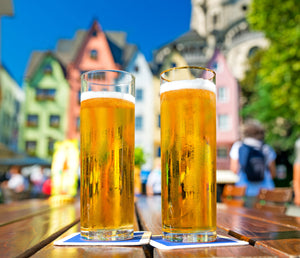 Kölsch beers in Cologne Germany