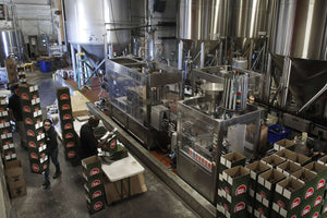 Pliny the Elder bottling day at Russian River Brewing Company