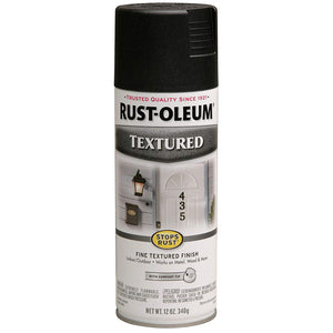 Rust-Oleum 7220830 Textured Spray Paint (black)
