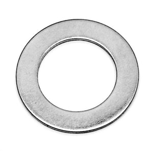 Stainless steel washer/shim, 7/8 inch ID, 1-3/8 inch OD, 0.062 inch thick