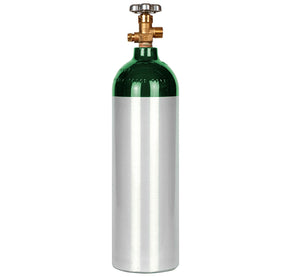 Refillable oxygen tank