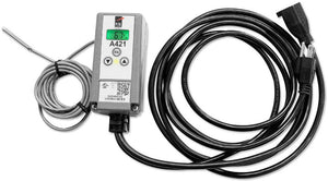 Johnson Controls A421ABG-02C A421 Series Electronic Temperature Control with Pre Wired Power Cord, -40 to 212 Degree F Temperature Range
