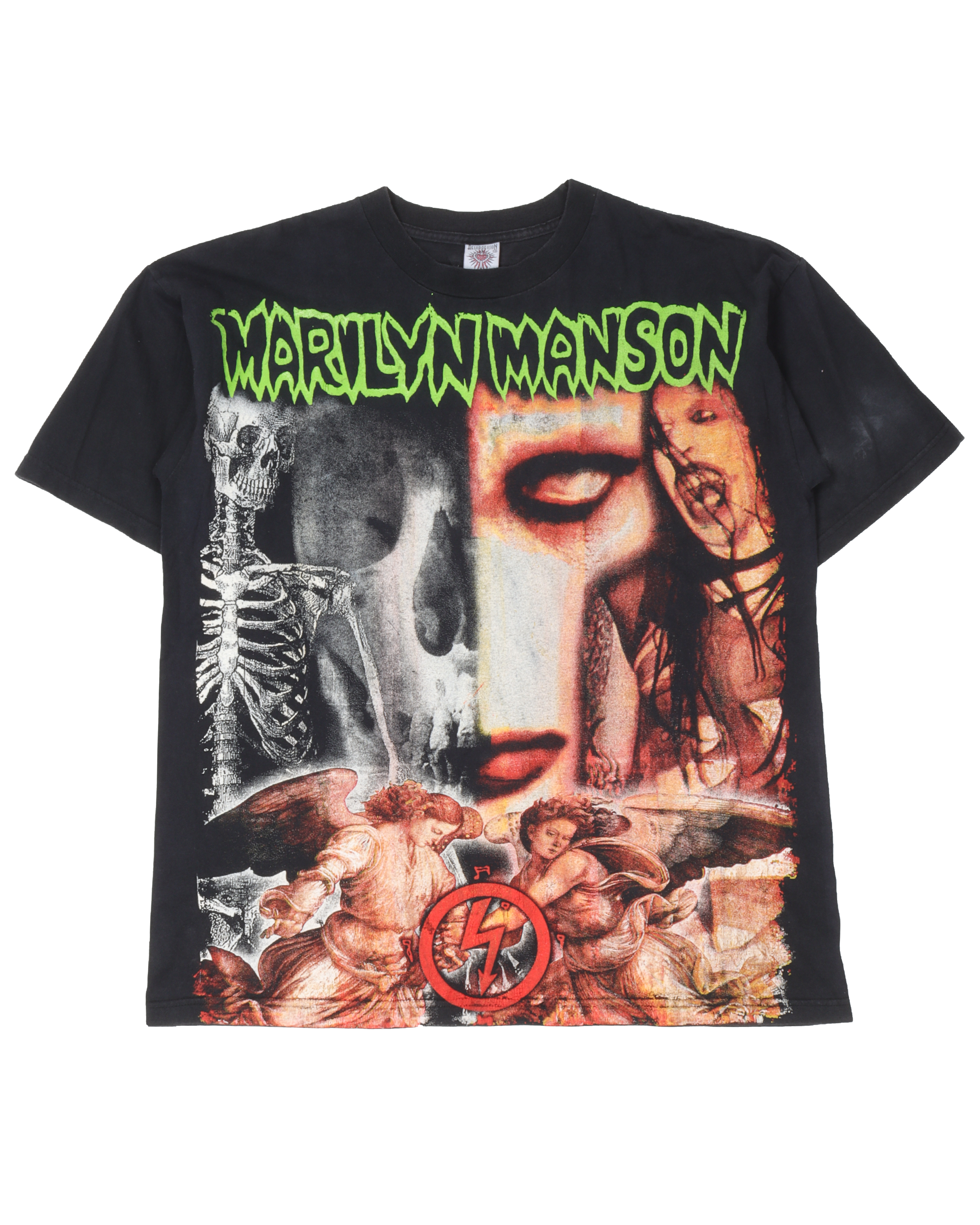 Vintage Marilyn Manson South America Bootleg T-Shirt