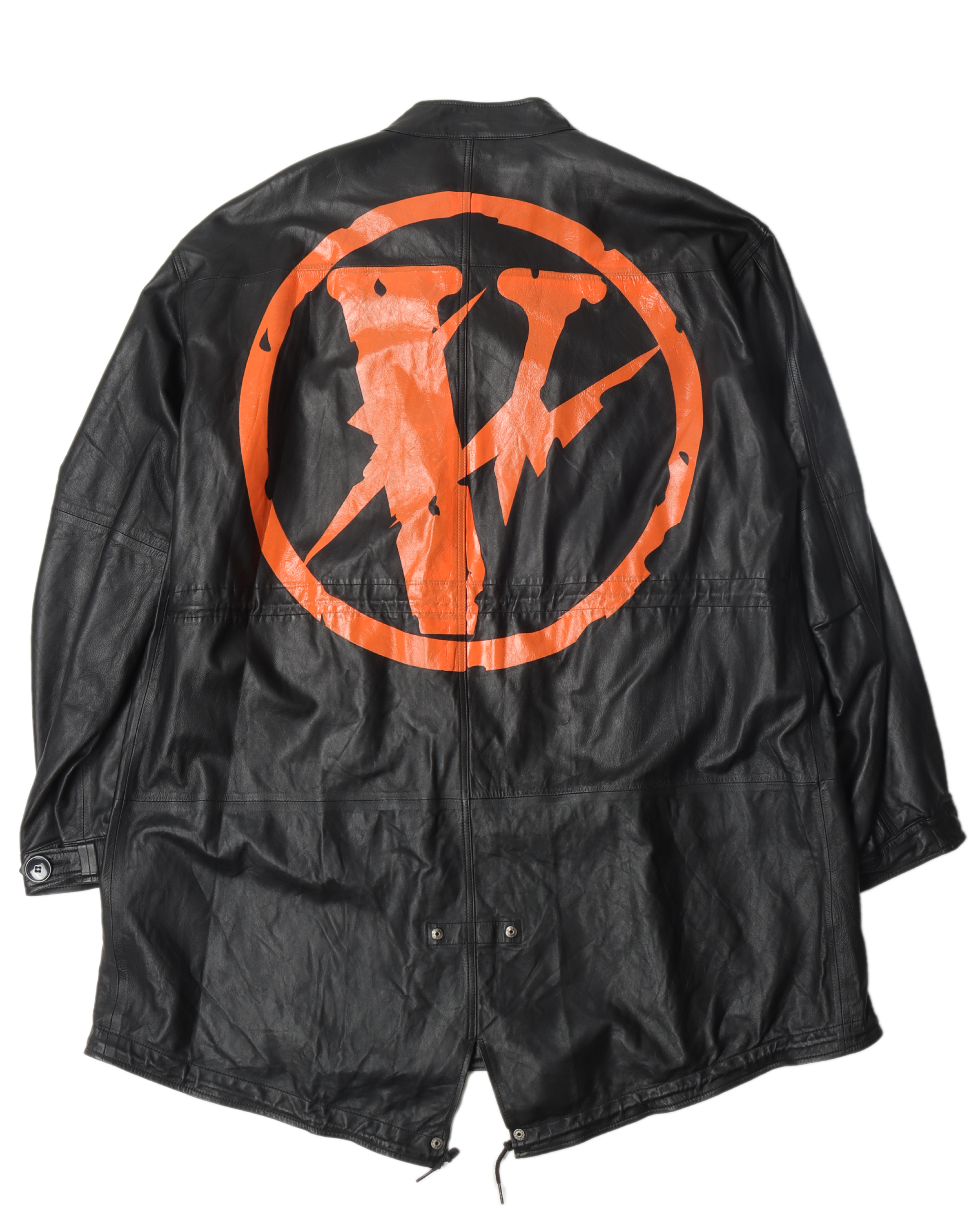 vlone ハンドペイント bomber jacket ma-1 ヴィーロン www