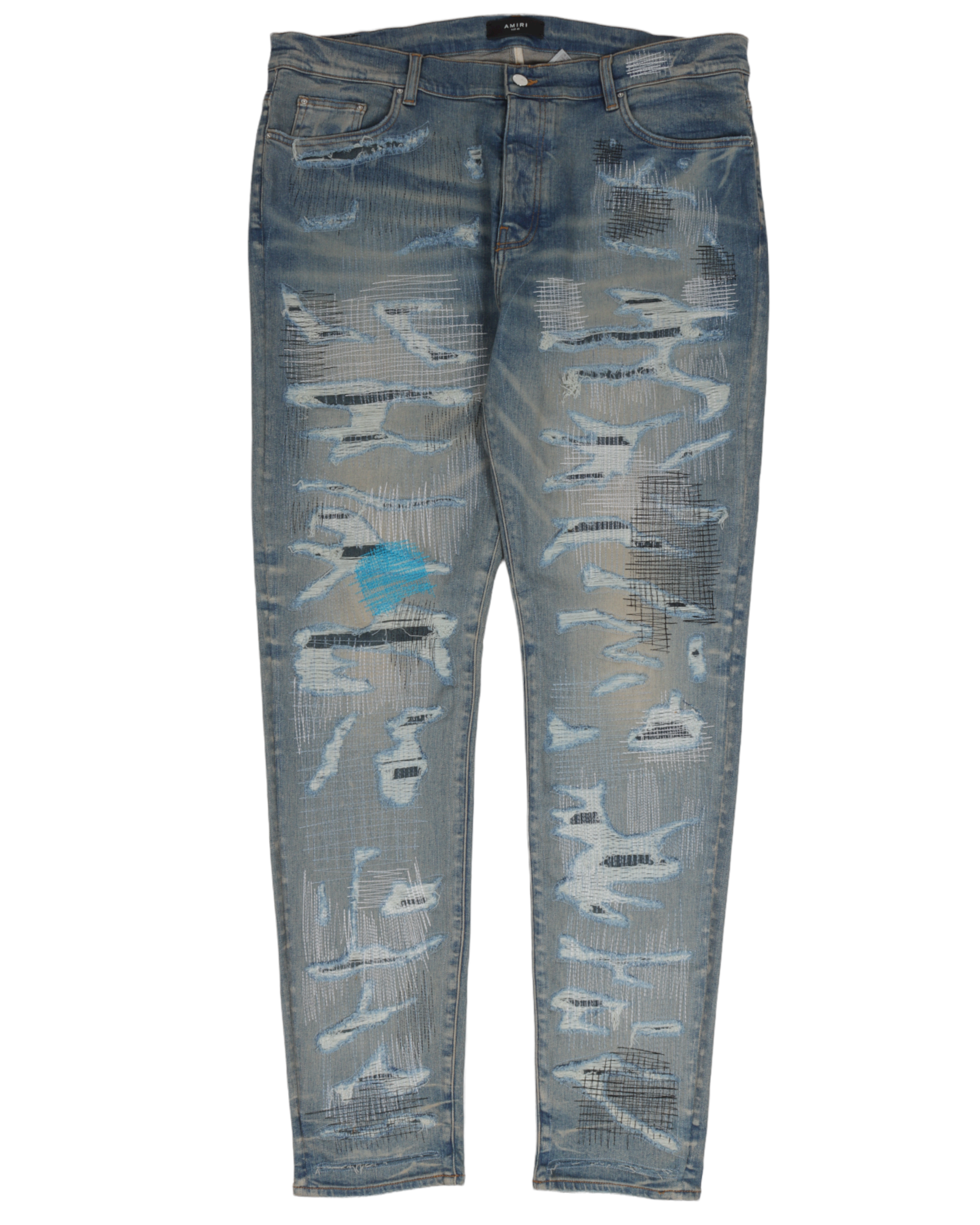 AMIRI USA製 All Over Repair Jean Denim 28 | labiela.com