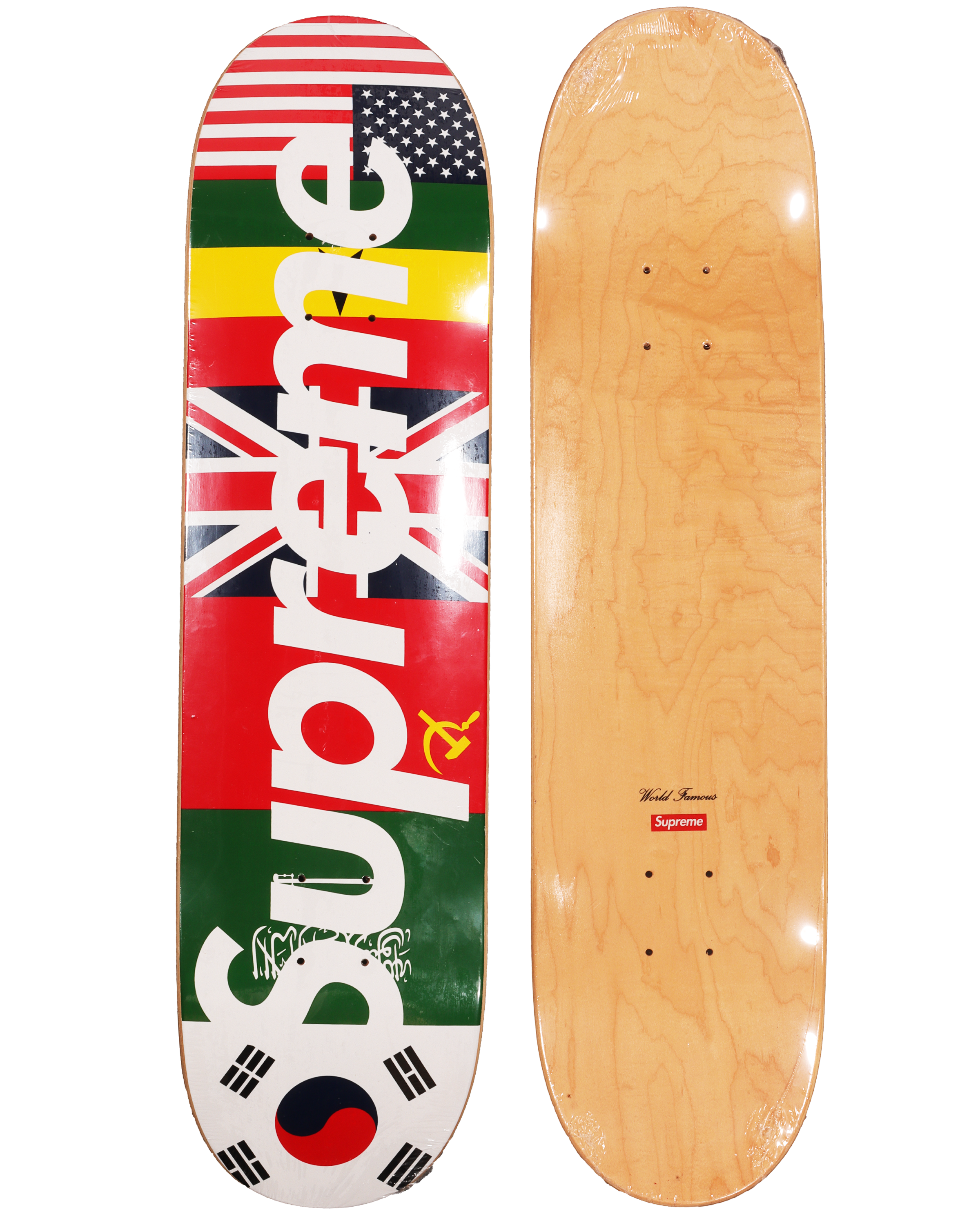 Supreme 13aw Flags Skateboard Deck-