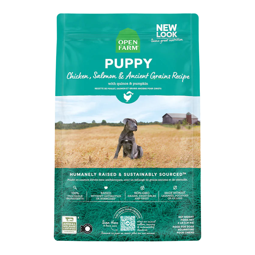 Open Farm Puppy & Ancient Grains Dog Food Timmie.ca