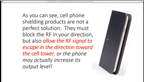 CBS Real World Test of Shielding for EMF