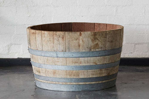 Half Wine Barrels