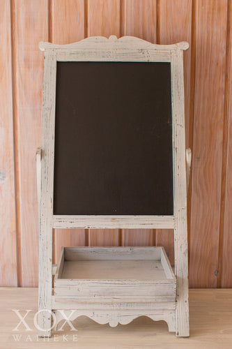 Blackboard Rustic White