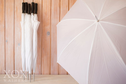 Umbrellas White Golf