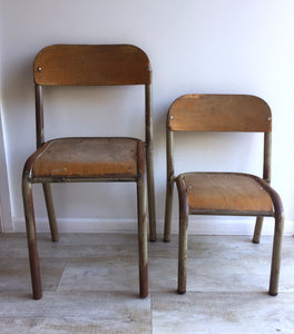 Vintage School Chairs - Kids