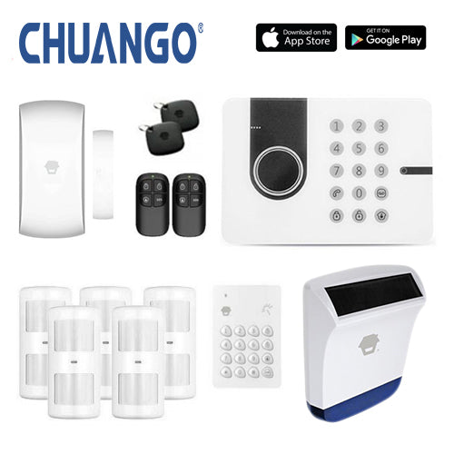 Chuango G5W (3g) 'Deluxe 260' Wireless DIY Home Security Alarm