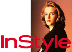 Gillian Anderson in InStyle
