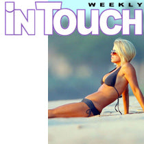 Jenny McCarthy picture on beach in In Touch