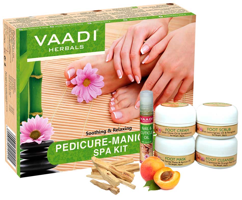 krom Voorbijgaand Eerlijk Pedicure Manicure Spa Kit - Soothing & Refreshing (135 gm...