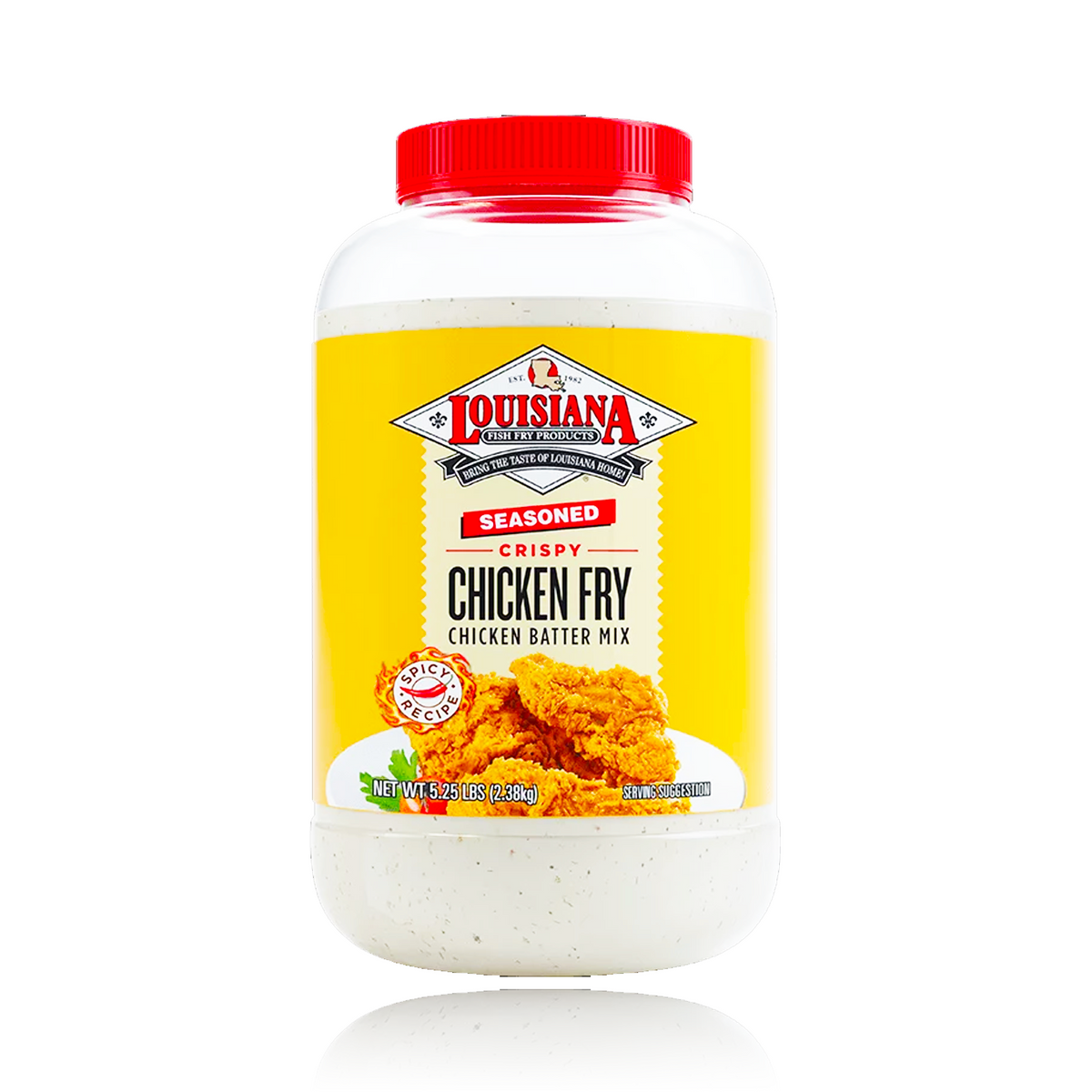 Louisiana Seasoned Fried Chicken Batter Mix 2.4kg United Sweets