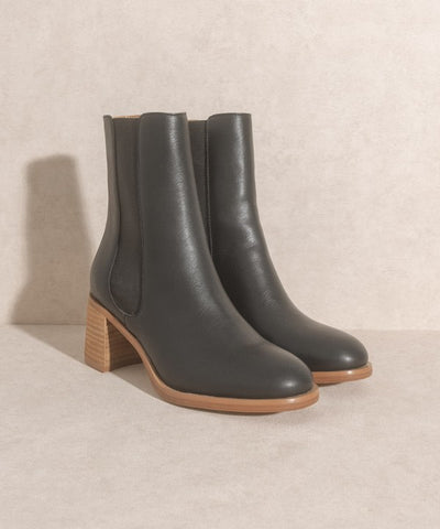 Sofia - Wooden Heel Sandals