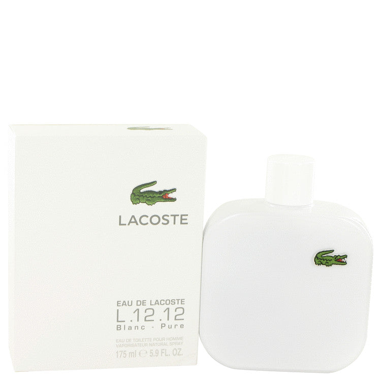FRAG - de Lacoste L.12.12 Blanc Pure by Lacoste Fragrance for Men Eau de Toilette Spray 5.9 oz (175mL) – ShanShar Beauty : The world of beauty.