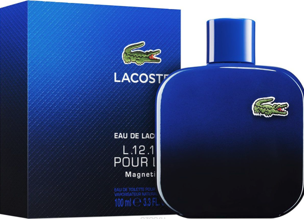 FRAG - Eau de Lacoste L.12.12 Pour Lui Magnetic by Lacoste Fragrance for Men Eau de Toilette Spray 3.3 oz (100mL) – ShanShar: The World Beauty