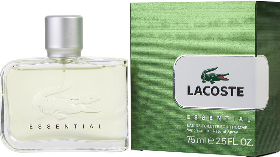 FRAG - Essential by Lacoste Fragrance for Men Eau de Toilette Spray 2.5 oz  (75mL) – ShanShar: The World Of Beauty