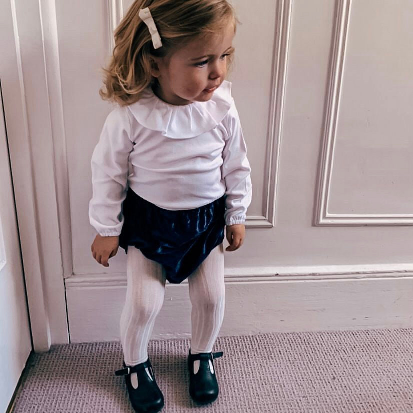 Rosie & Lula Navy Velvet Bloomers