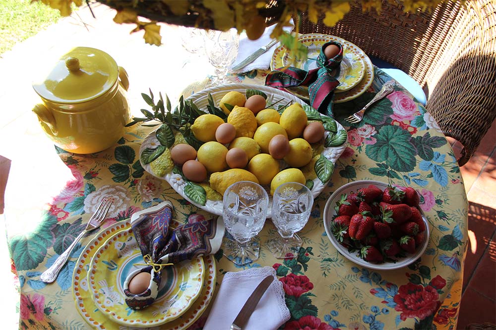 serà fine silk - easter table