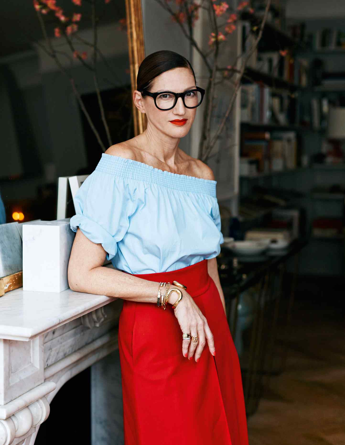 Jenna Lyons in The MENSCH Glasses