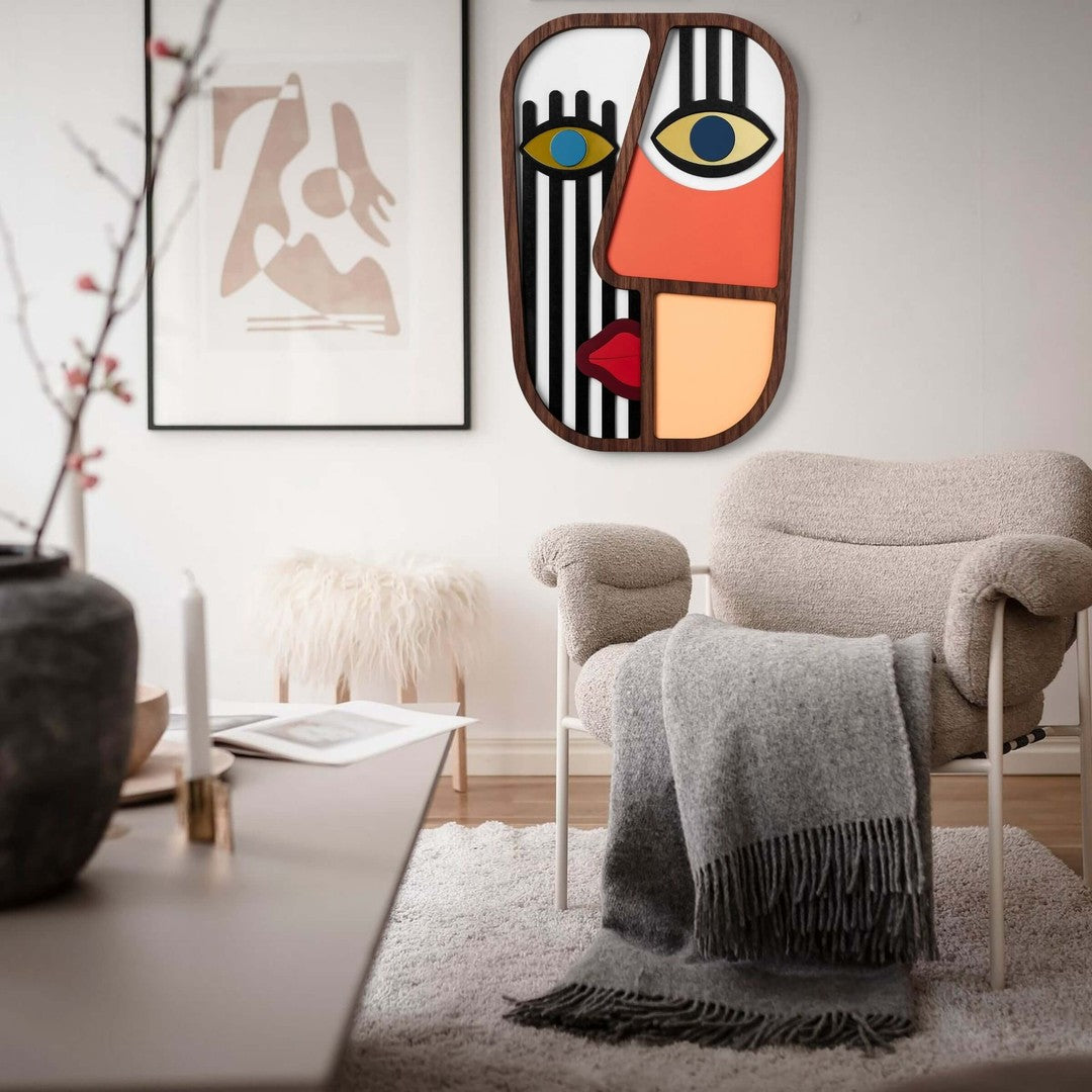 Picasso plakat er i en farverige form – The Sweet Home Make