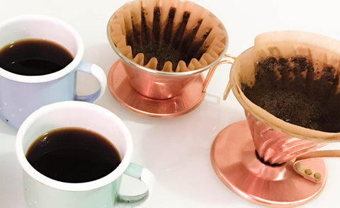 Kalita Copper Wave VS HARIO Copper V60