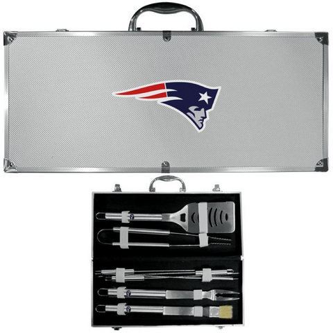 New England Patriots Stainless Steel BBQ Set
