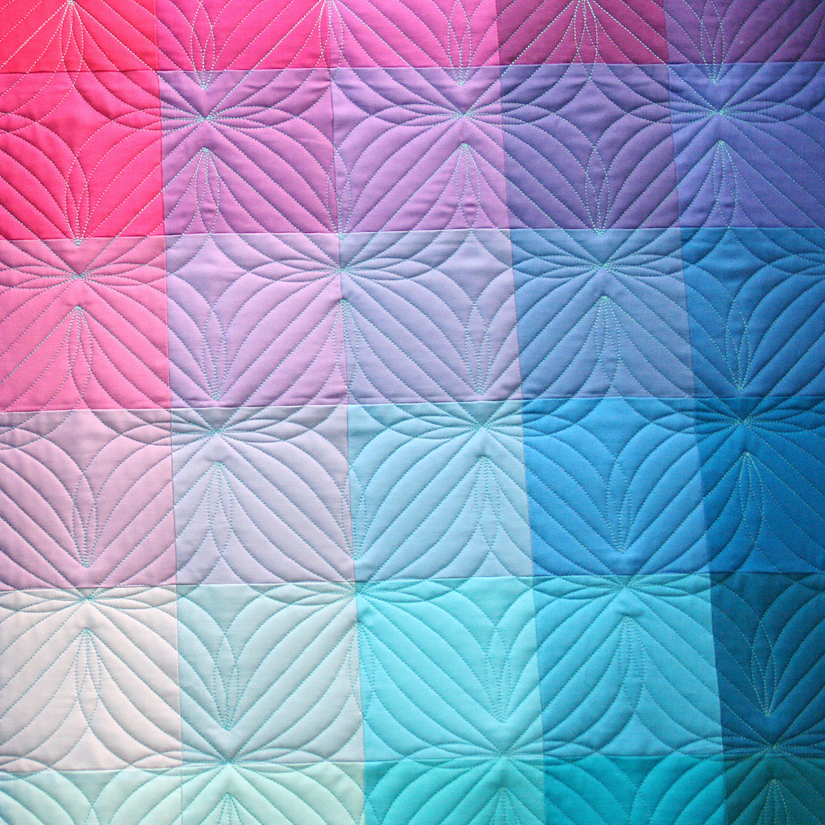 Gradient Grid Quilt - MBC colorway