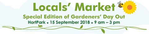 Nparks Gardeners day out, singapore, september, 15, everything green, farmers market singapore, 2018, 