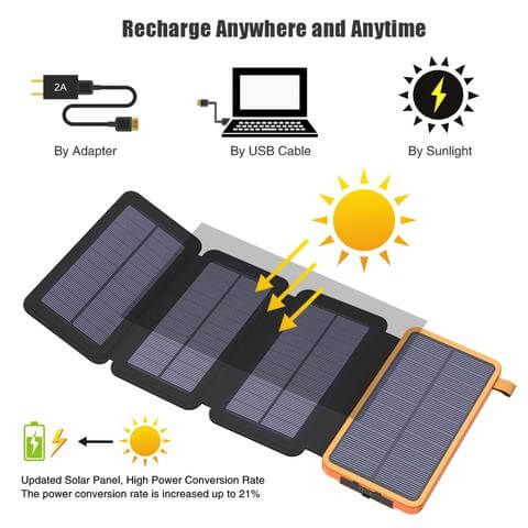 Solar External Battery Charger