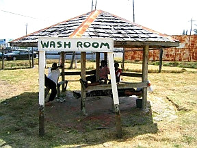 Australian Cricket Tours - A Very Rudimentary Wash Room At Bourda Oval Georgetown, Guyana, In 2003