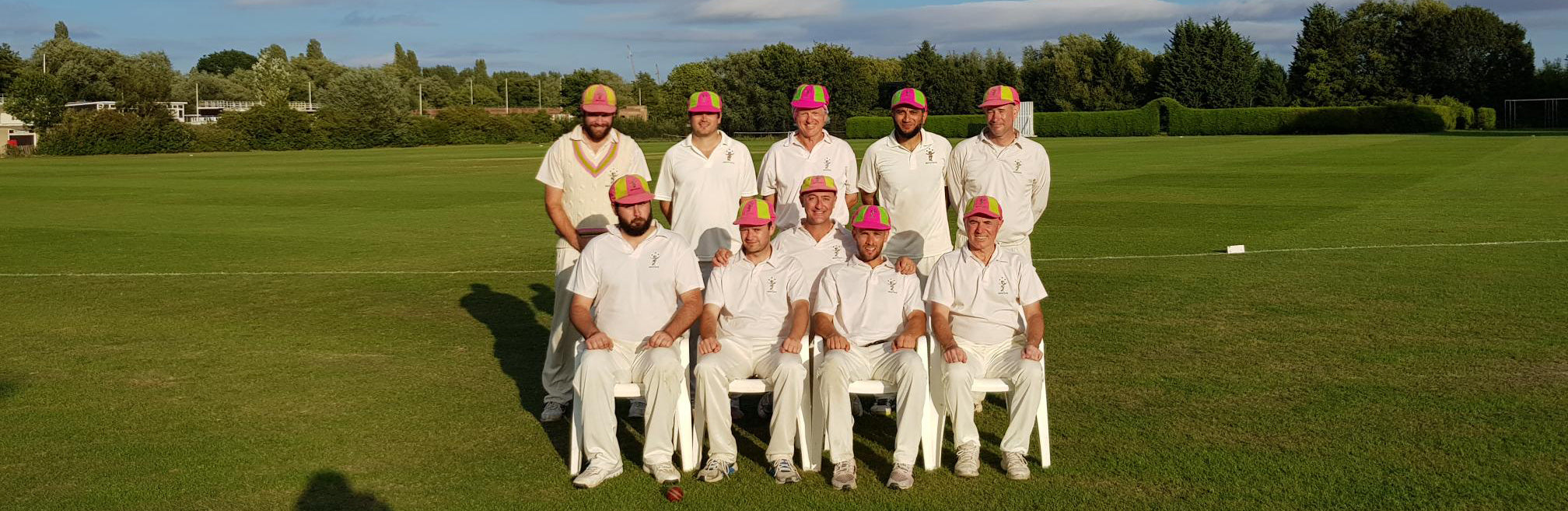 The Nepotists Cricket Club Team Photo At Oxford, 2018