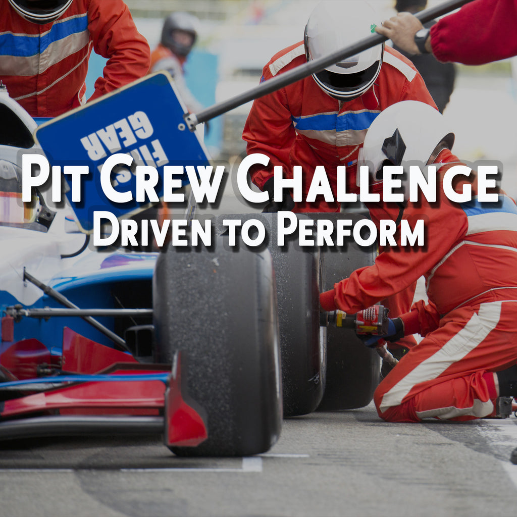 Pit Crew Challenge Driven To Perform Star Thrower Distribution