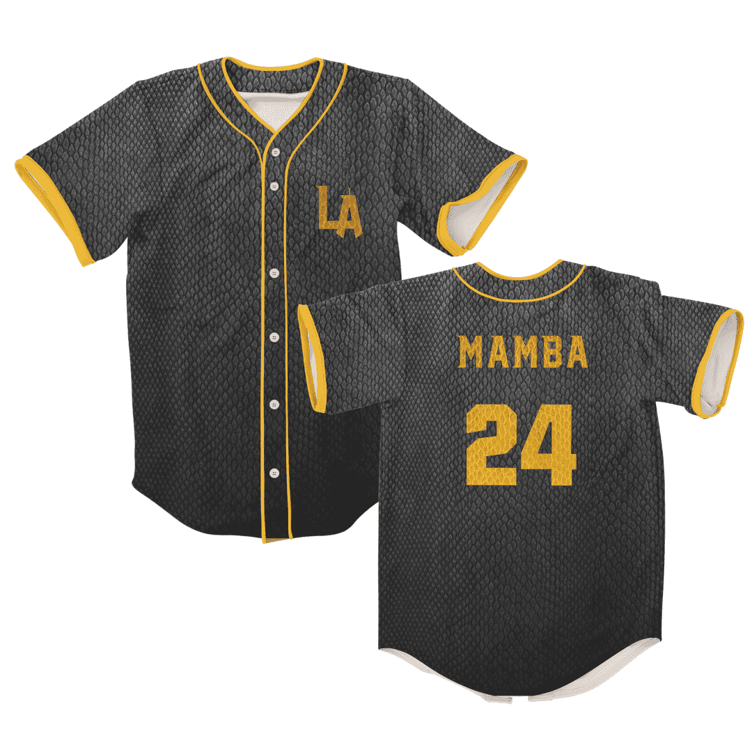 kobe bryant black mamba jersey