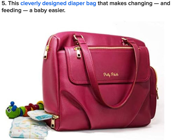 Buzzfeed Diaper bag Pretty Pokets Pretty Pokets Diaper Bag baby bag backpacks diaper bag tote