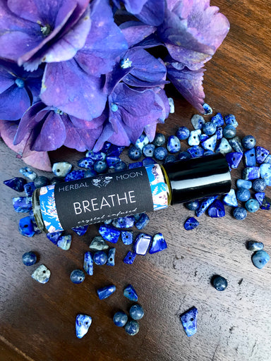 BREATHE • Crystal Infused Aromatherapy Blend
